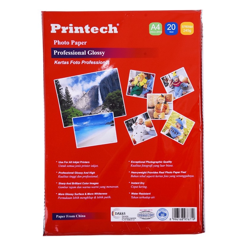 

FG2 PRINTECH Kes Foto Photo Paper Professional Photo Paper A4 245g 211