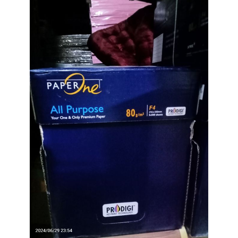 

kertas hvs F4 paperone 80 gr 1 rim isi 500 lembar