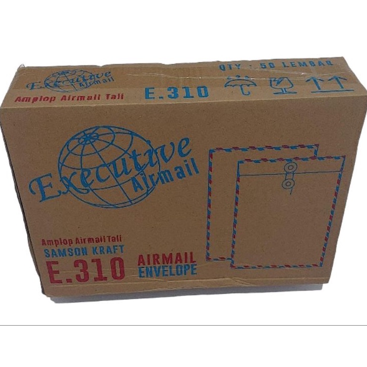 

FG2 Amplop Coklat Tali Folio Airmail Executive 31 1 box