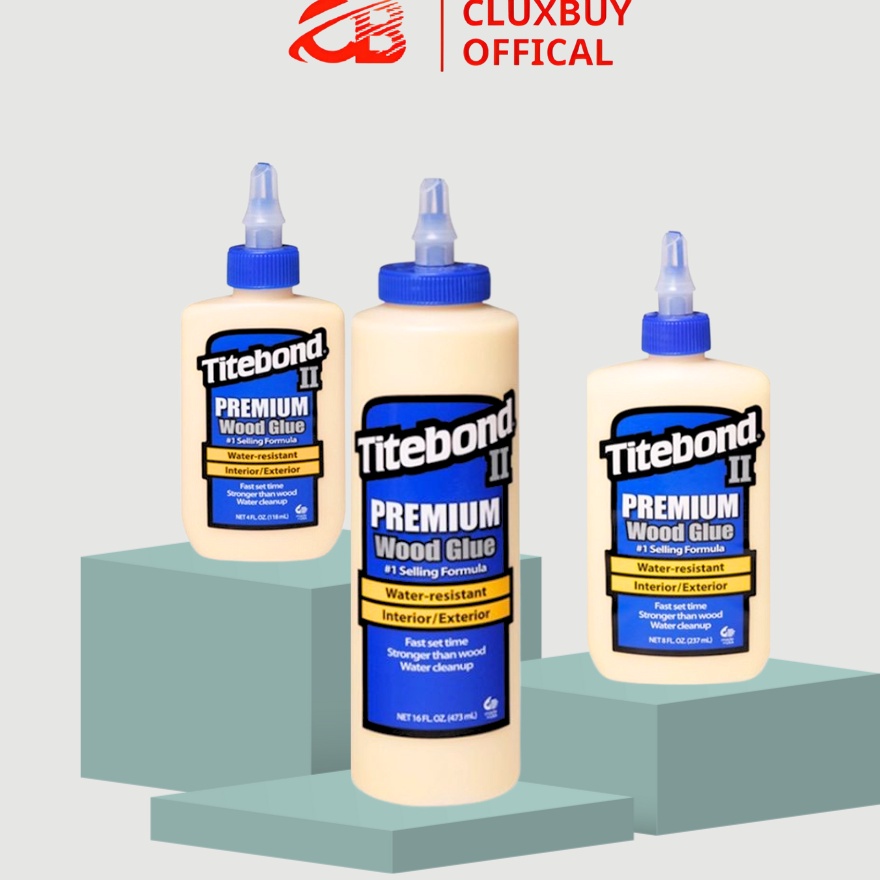 KP8 Lem kayu Titebond II Lem kayu kuat tahan air standar AS tahan air