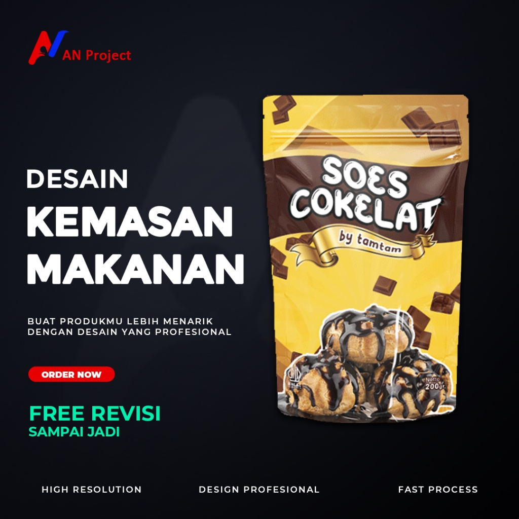 Desain Kemasan Free Mock up, Packaging, Kemasan Makanan