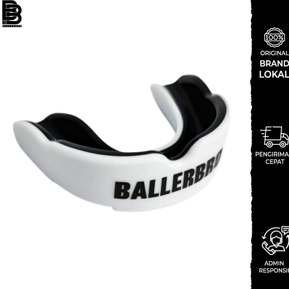 Pasti Terkini  BALLERBRO Mouthguard  Gumshield  Mouthpiece  Mouthguard