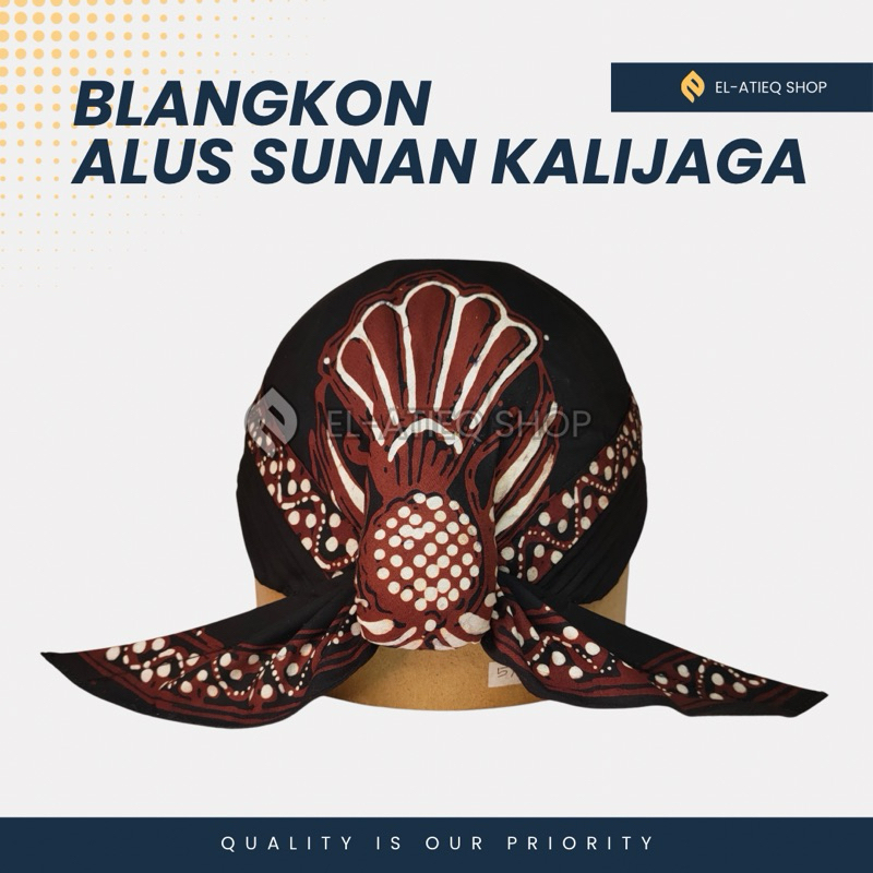 Blangkon Alus Cuci Lipat Sunan Kalijaga