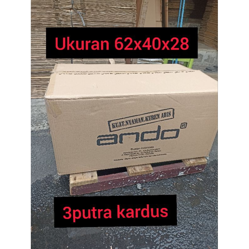 

kardus bks ando tebal besar ukuran 62x40x28