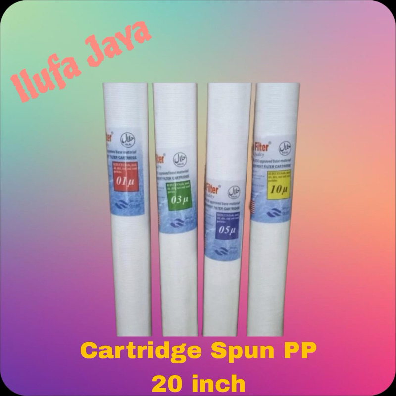 NANO SEDIMENT SPUN PP CARTRIDGE FILTER 20 INCH