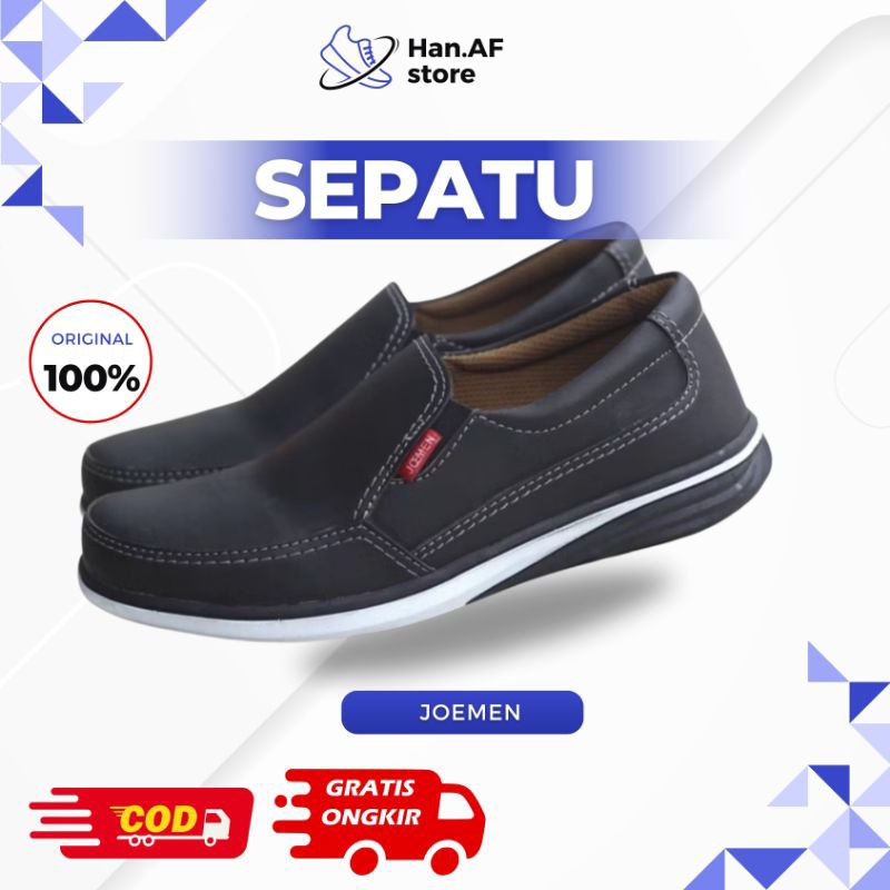 Joemen Sepatu pria Joemen J 75 Casual Kantor Pria Kualitas Premium