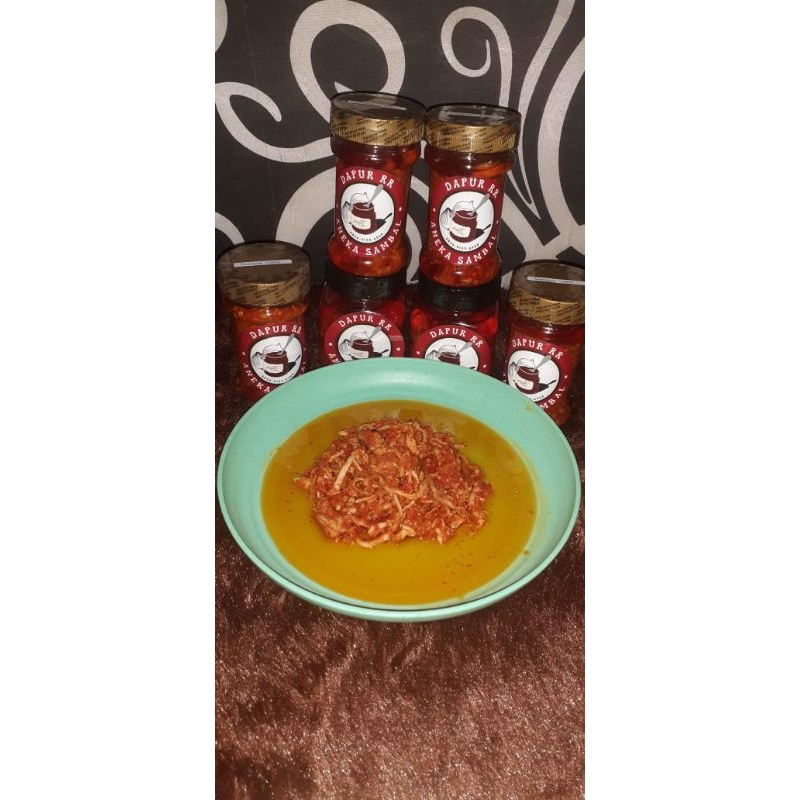 

Aneka sambal Dapur RR, Sambal Ayam suwir 200ml