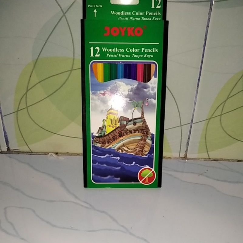 

pensil warna joyko 12