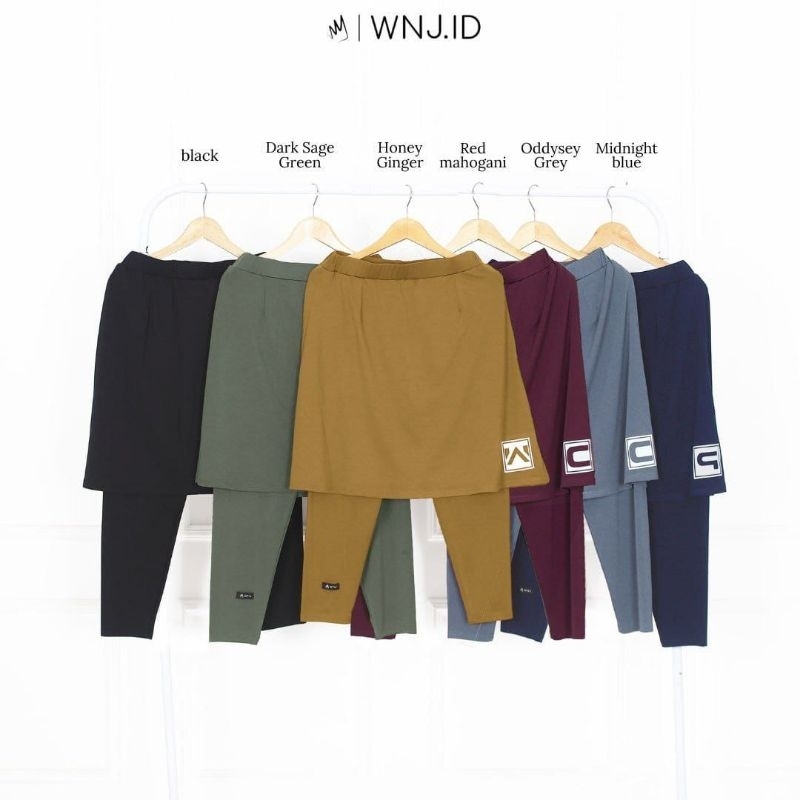 WNJ.ID Legging Rok Loss Span Olahraga Outfit Allsize Muslimah