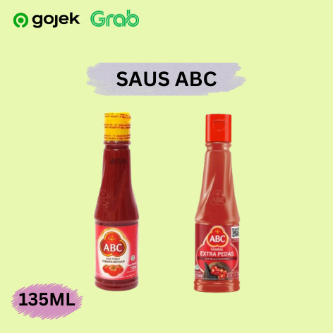 

ABC Saus Extra Pedas / Saus ABC Tomat Kemasan Botol 135 ML