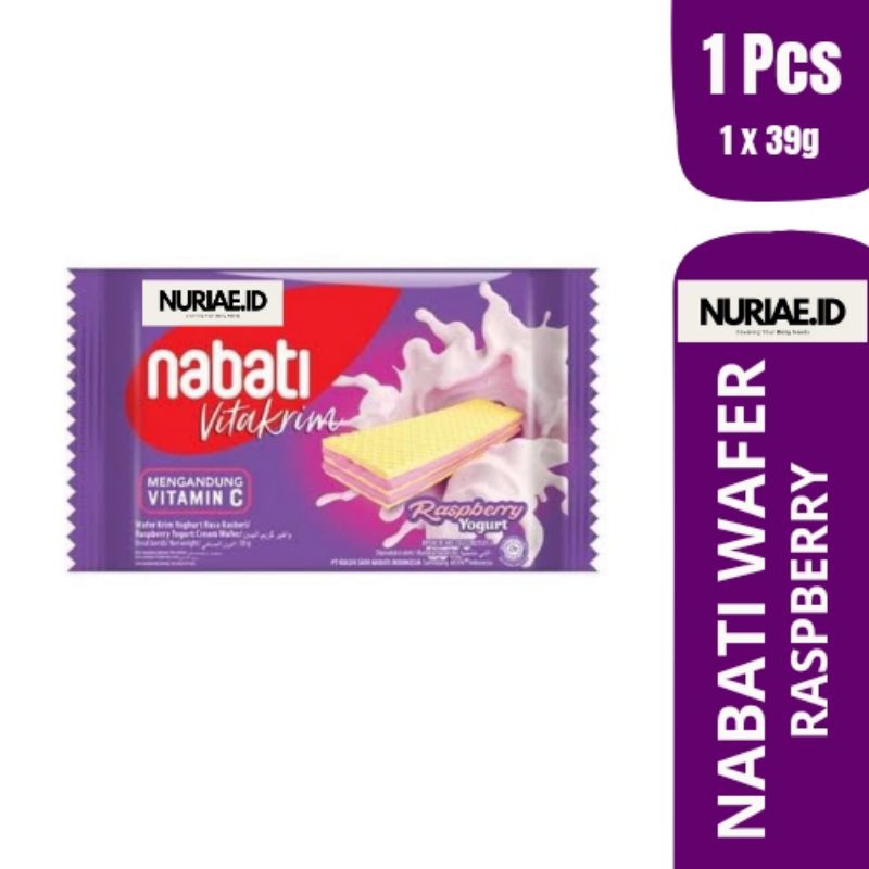 

Nabati Wafer 1 PCS (39g) - RASPBERRY YOGHURT