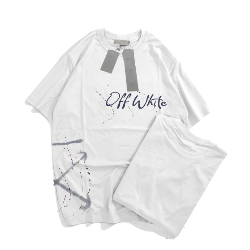 KAOS T-SHIRT OFF-WHITE JUMBO ORIGINAL / KAOS DISTRO