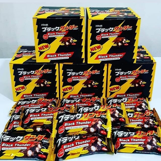 

.Delfi yuraku black thunder 24x21gram. coklat ( SCP )