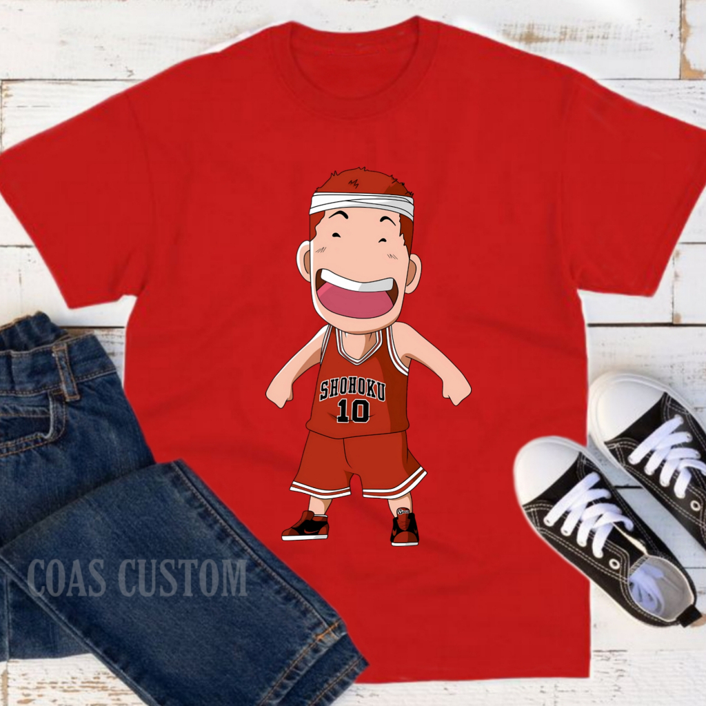 BAJU KOAS ANAK SLAM DUNK HANAMICHI