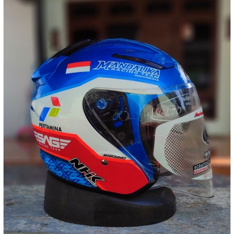 nhk R1 Mandalika long visor flat  limited edition original nhk