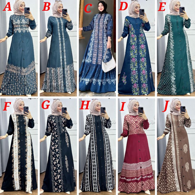 GAMIS TWIL ORI MOTIF CANTIK MEWAH/HARGA EKONOMIS
