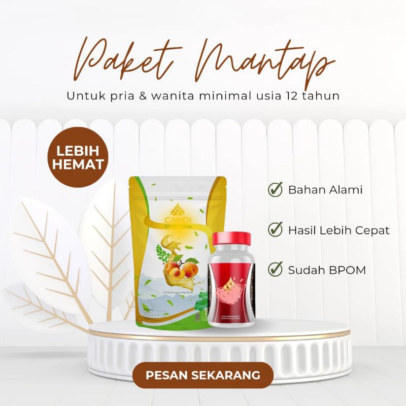 

Paket Mantap Teh rasa buah Persik