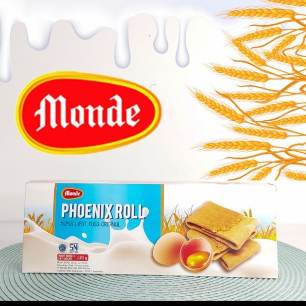 

MONDE PHOENIX ROLL KUKIS LIPAT RASA ORIGINAL / COKLAT