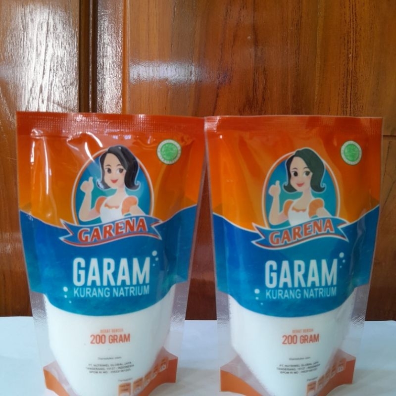 

Garam Garena - Rendah Natrium