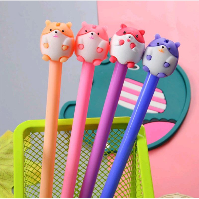 

[MONA] Pulpen Gel Motif karakter Hewan Unik dan Lucu -JT0039