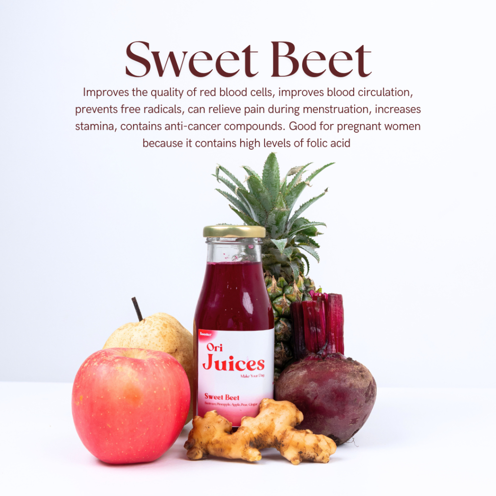 

COLD PRESSED JUICES | SWEET BEET by Ori Juices | BOOSTER SERIES | Bali Based