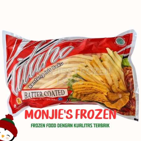 

Kentang Goreng IDAHO Batter Coated 1kg