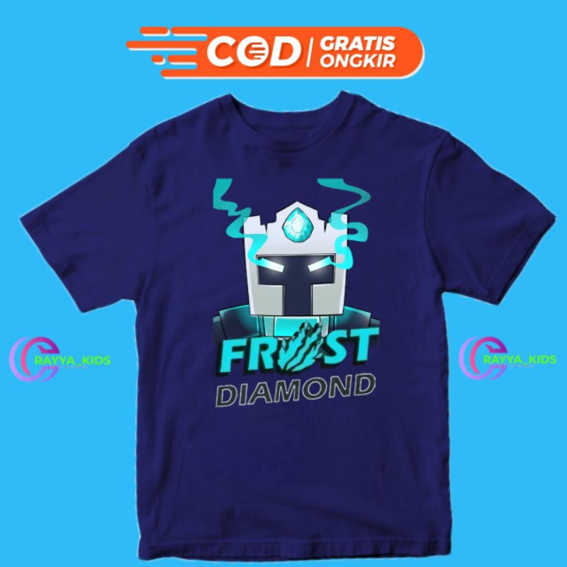 BAJU ANAK KAOS ANAK FROST DIAMOND