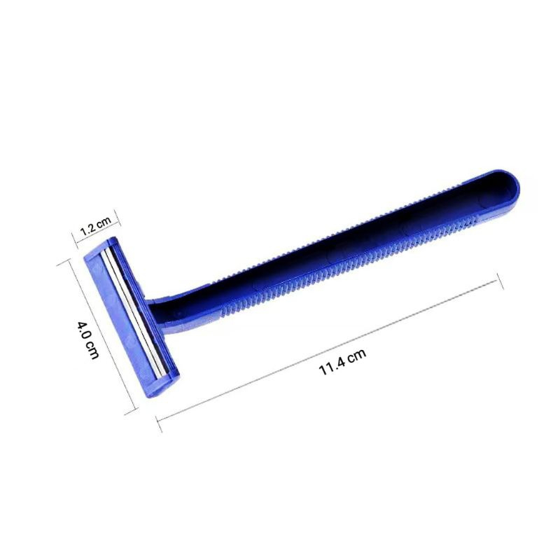 Alat Cukur Goliath power 2 Mata Pembelian 12 Pcs & Kelipatannya Pisau Cukur Kumis & Jenggot Pria