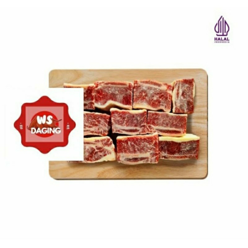 

Iga Shortribs premium / Daging iga shortribs