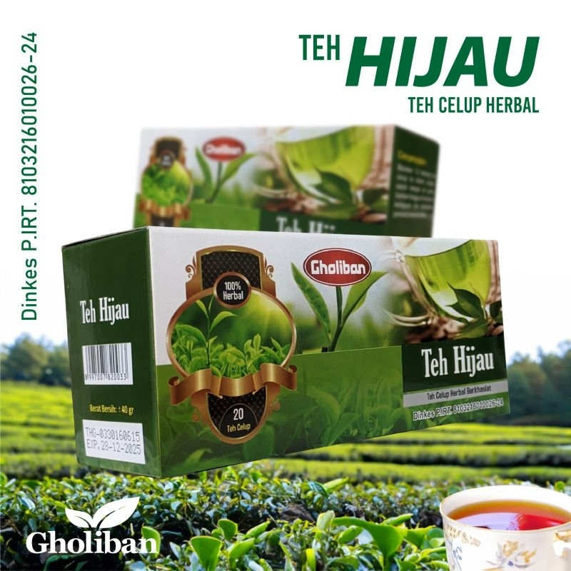 

Teh Hijau Gholiban Original