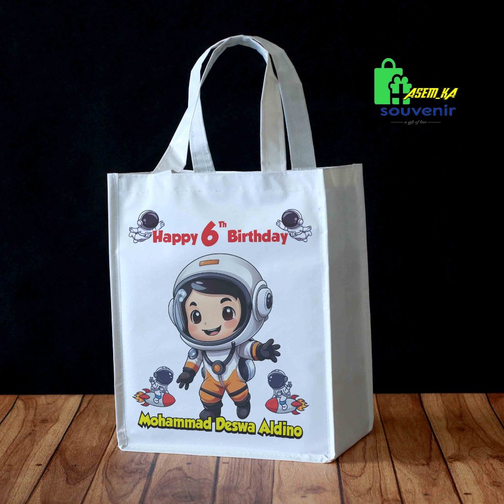 

Arfan Bag Tas Souvenir Ultah Wedding Free Nama