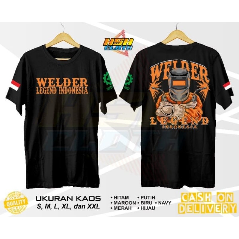 KAOS WELDER LEGEND INDONESIA