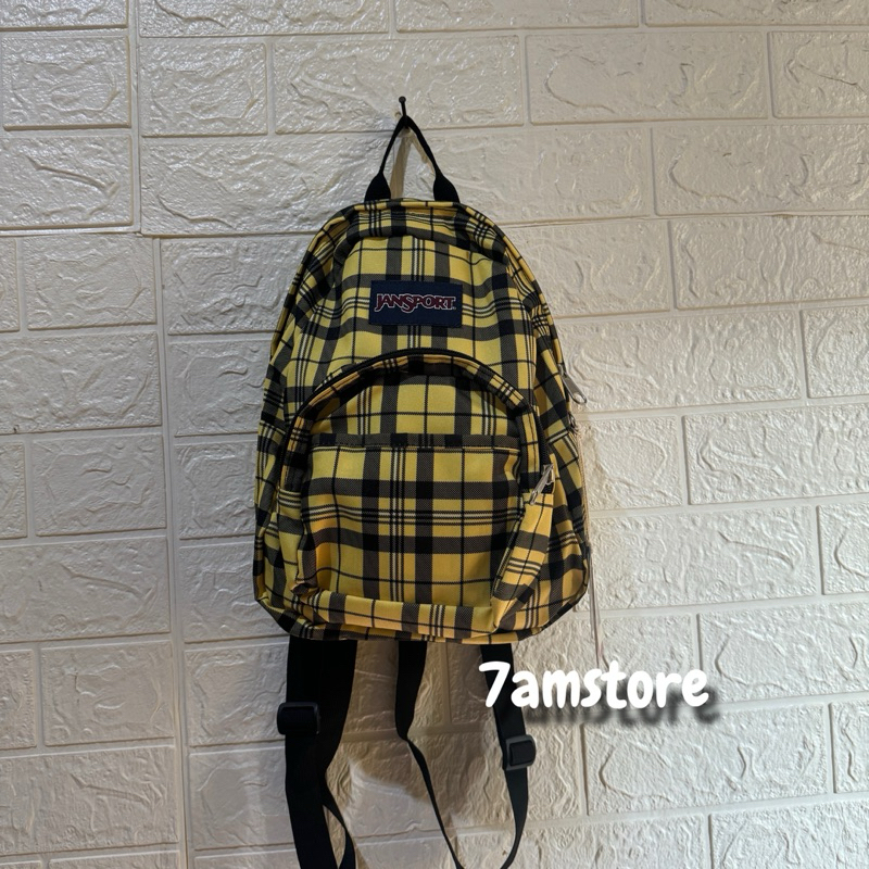 Tas Ransel Mini Jansport Half Pint Throwback Plaid Original
