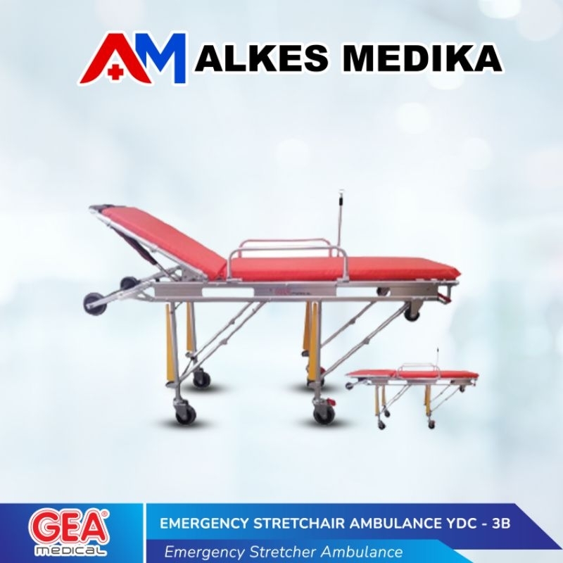 GEA BRANKAR AMBULANCE / EMERGENCY STRETCHAIR AMBULANCE YDC - 3B