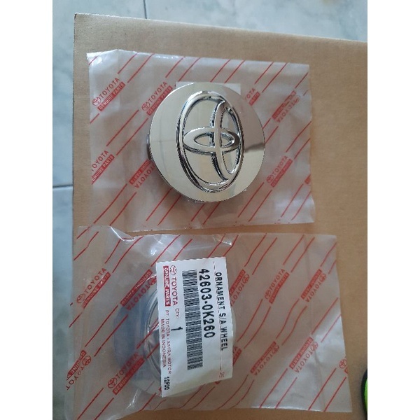 Dop Velg Chrome Grand Innova 2012 - 2015 Original