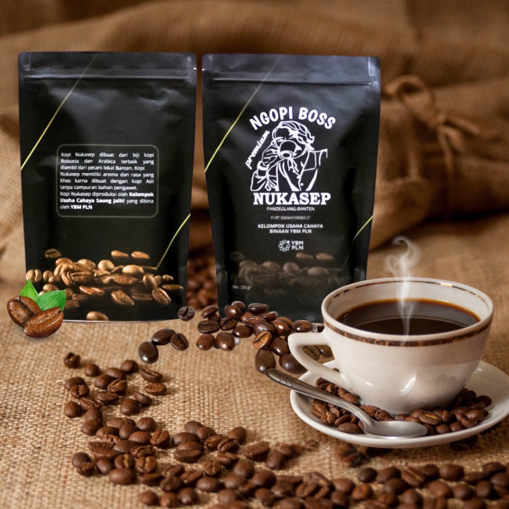 

KOPI JAWARA NUKASEP 150g Kopi Premium: Perpaduan Robusta & Arabika Banten