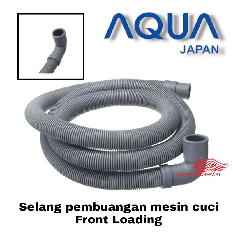 AQUA JAPAN front loading| Selang pembuangan mesin cuci AQUA JAPAN FRONT LOADING