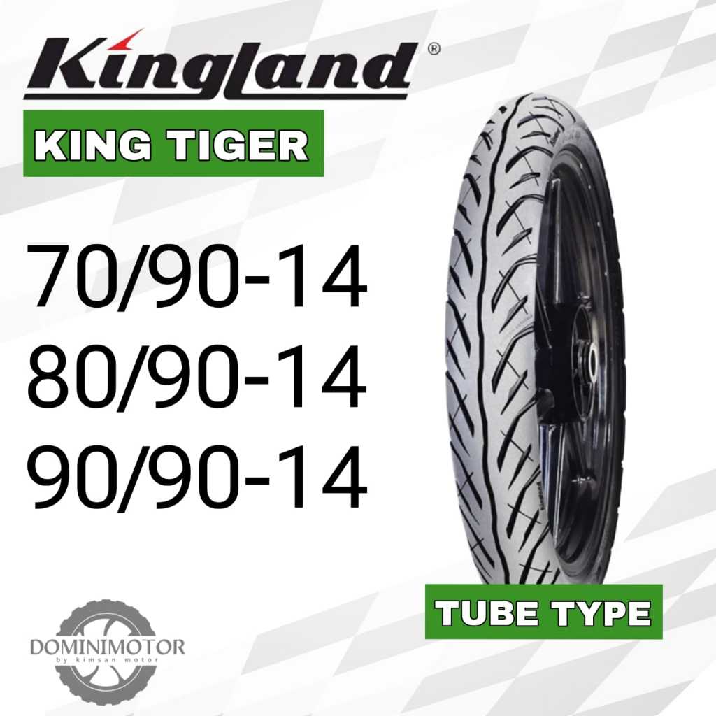 Kingland Tiger Tubetype Ring 14 Ban Dalam Ban Motor Ring 14 Ban Ring 14