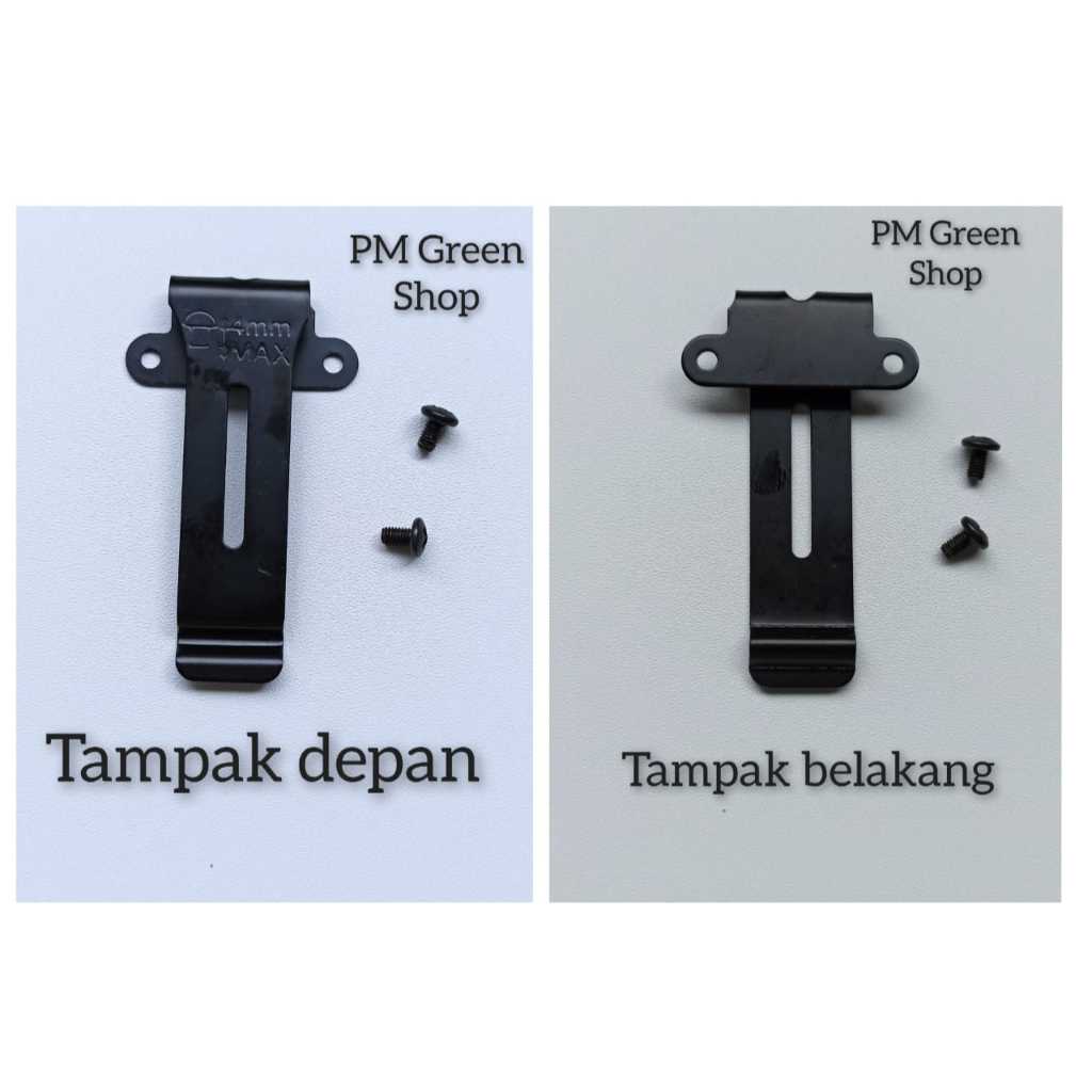 Beltclip centolan ht klip on baterai ht Firstcom FC01G dapat baut 2 pcs