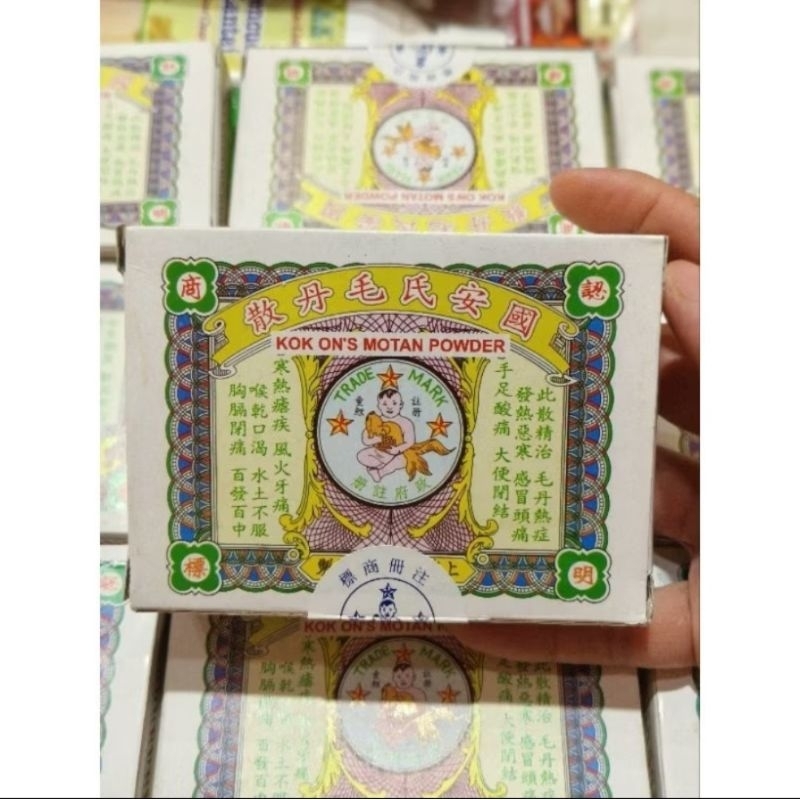 Motan powder motansua / mo tan sua original obat demam anak dan dewasa