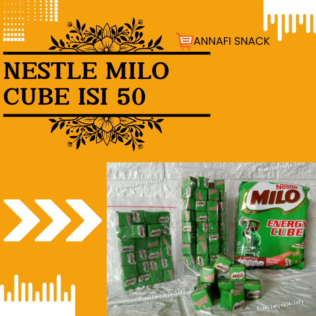 

NESTLE MILO CUBE ISI 50 // PERMEN SUSU MILO // MILO MALAYSIA