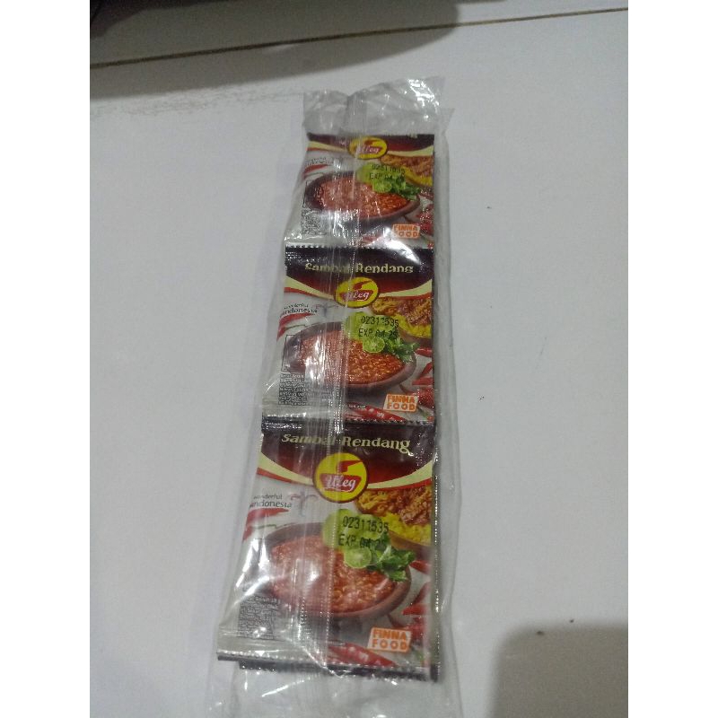 

Sambel uleg rendang 18g (10 sachet)