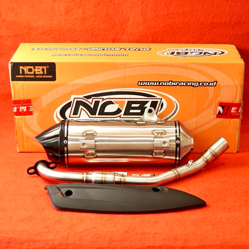 TERMURAH Knalpot Standar Racing Adem Full Stainless NOBI NOB1 BOLD X STAINLESS VARIO 160 / PCX 160 [