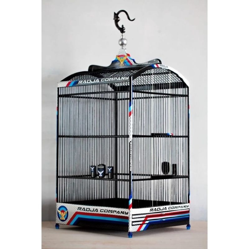 SANGKAR KOTAK RADJA RCI KOMPLIT GRATIS PACKING//AKSESORIS