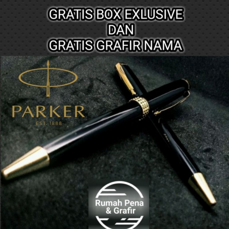 

Bollpoint Mewah Exlusive Parker Twist Action Gold Clip Gratis Box Exlusive Dan Gratis Grafir Nama