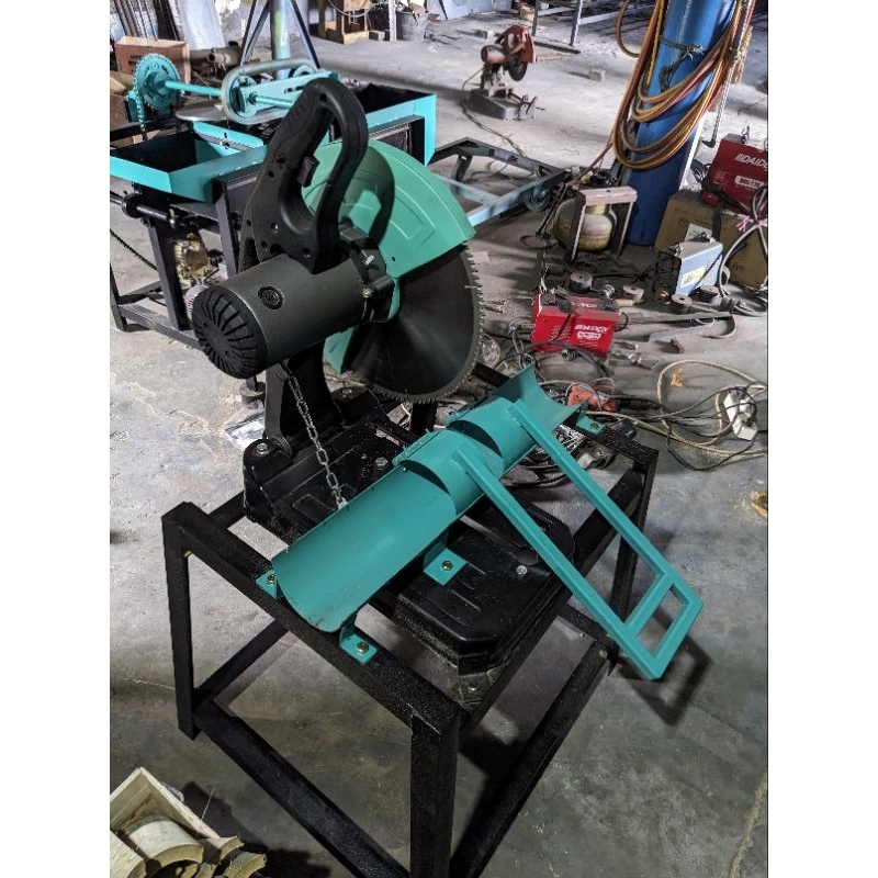 Mesin Gergaji Bambu 2 in 1 Potong Bambu Potong lidi Besar 14 Circular saw