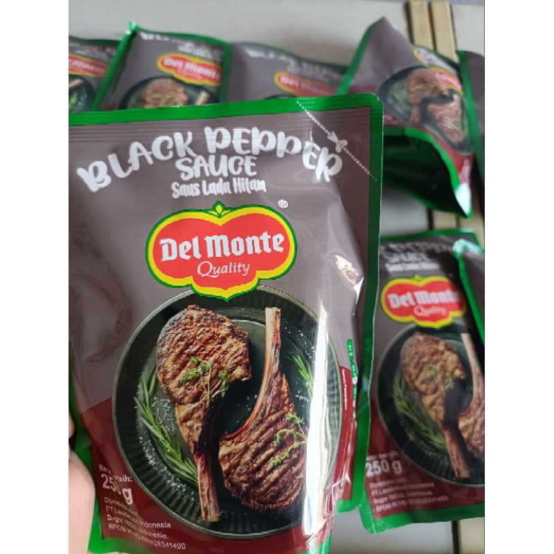 

Saos Delmonte BlackPapper 250gr