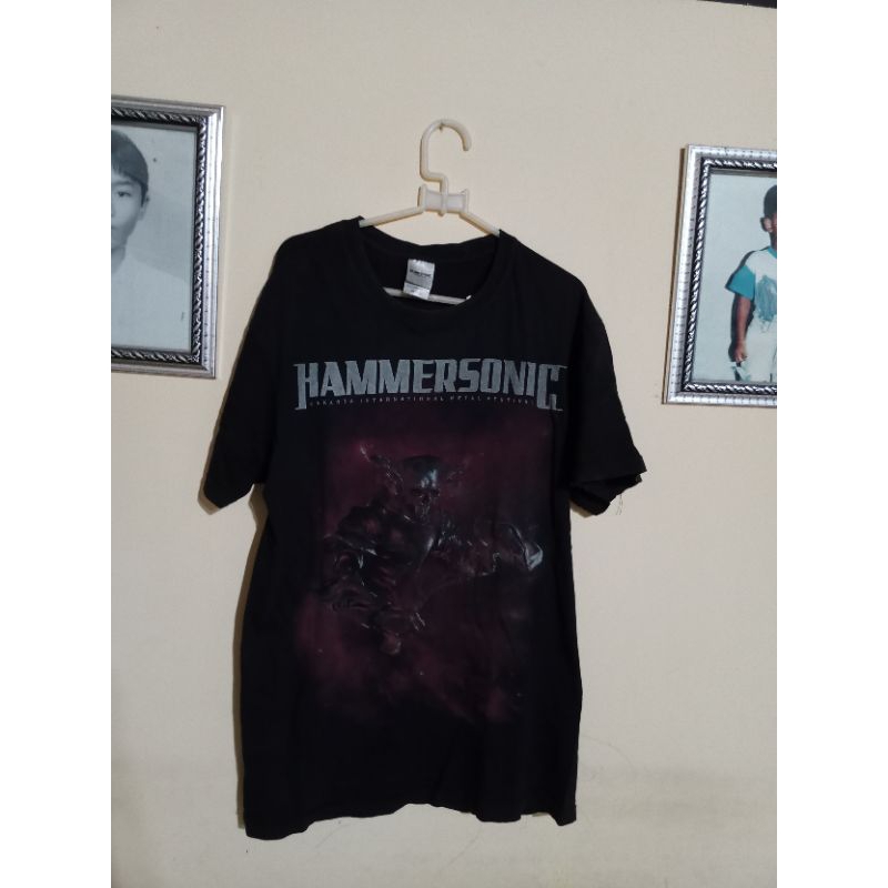 kaos HAMMERSONIC bekas second tahun 2014