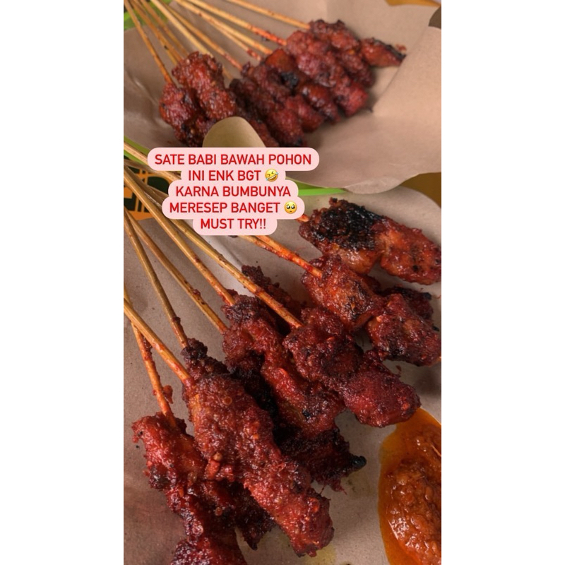 

SATE BABI BAWAH POHON