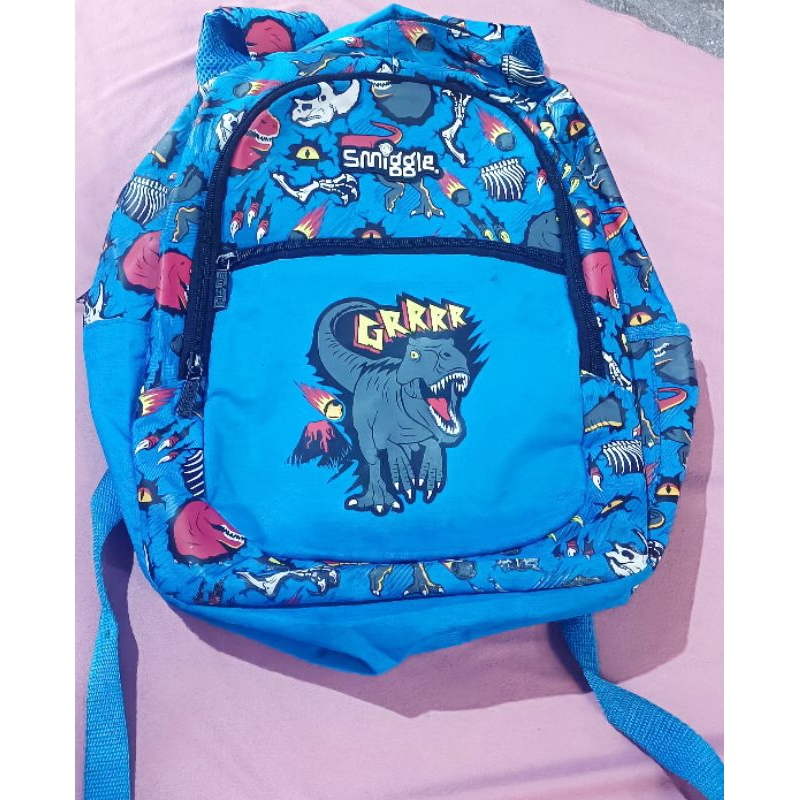 Smiggle Dinosaurus Tas Sekolah
